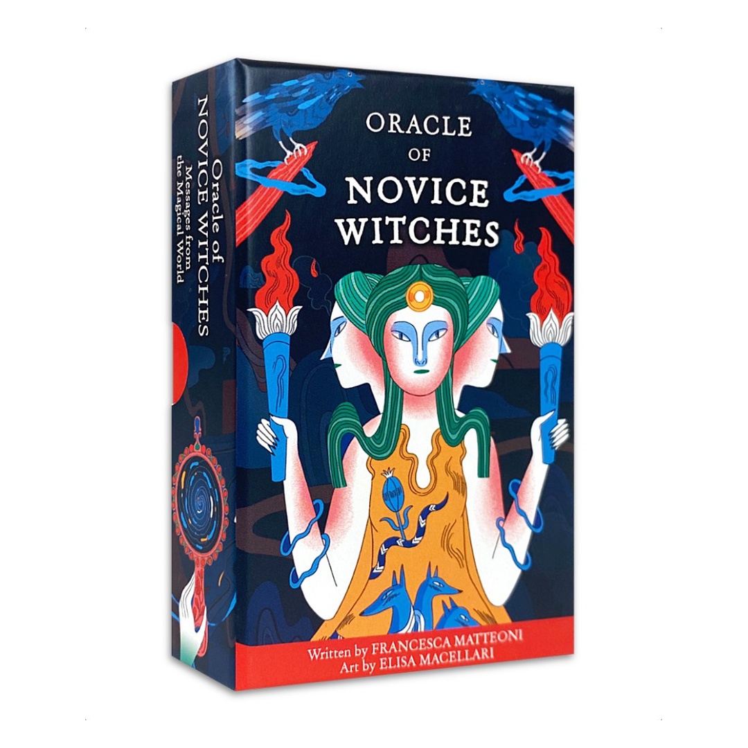 新手女巫神諭｜Oracle of Novice Witches｜50張,神祕魔法預言,贈中文翻譯