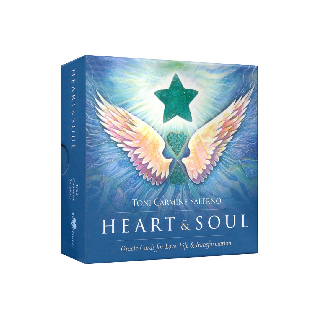 心靈轉化卡｜Heart Soul Cards｜54張,提醒靈魂的重要與不朽，往內看入身心靈，創建非凡生命經驗,贈中文翻譯