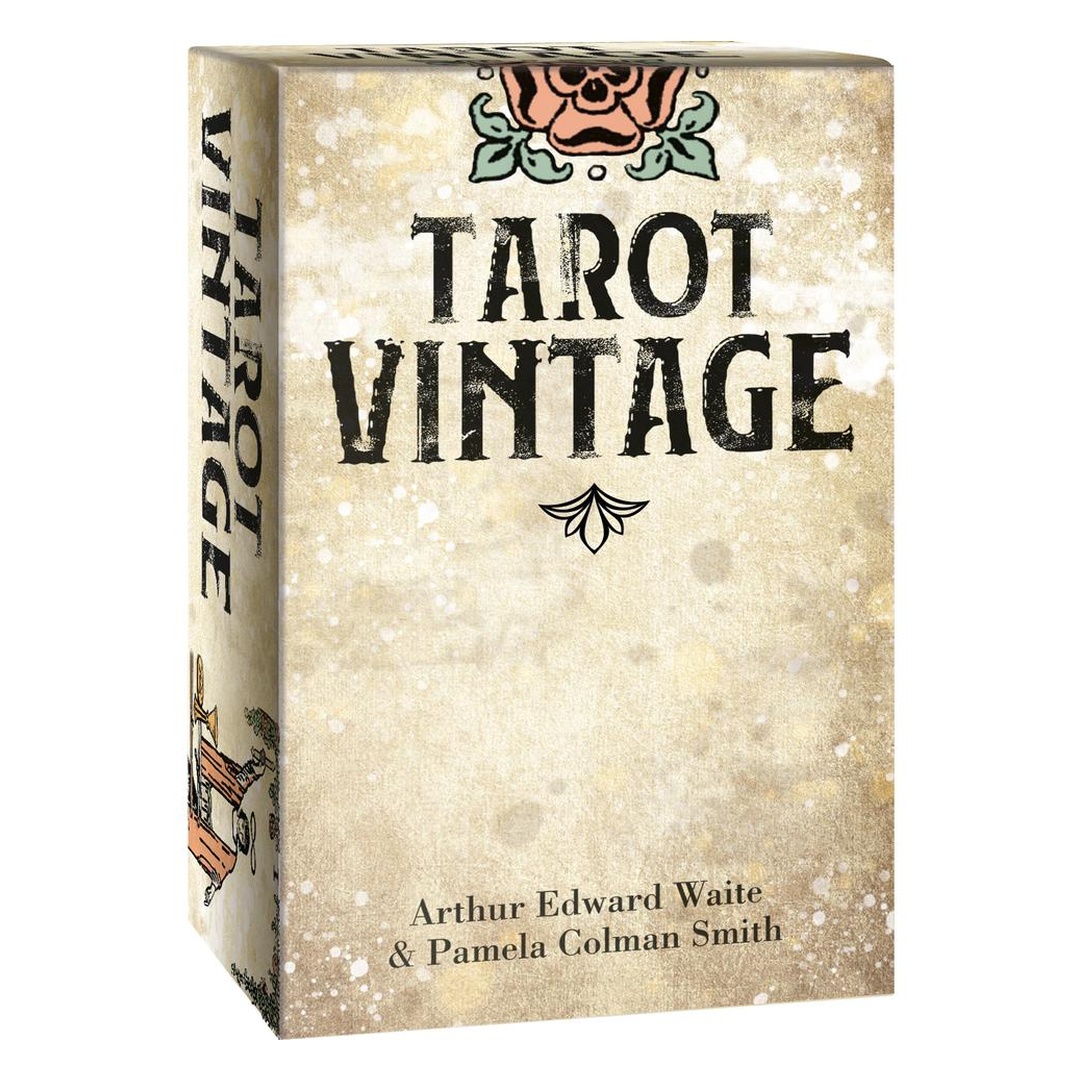 醇韻塔羅牌｜Tarot Vintage｜78張,全新演繹無可比擬的仿古味道,贈中文翻譯