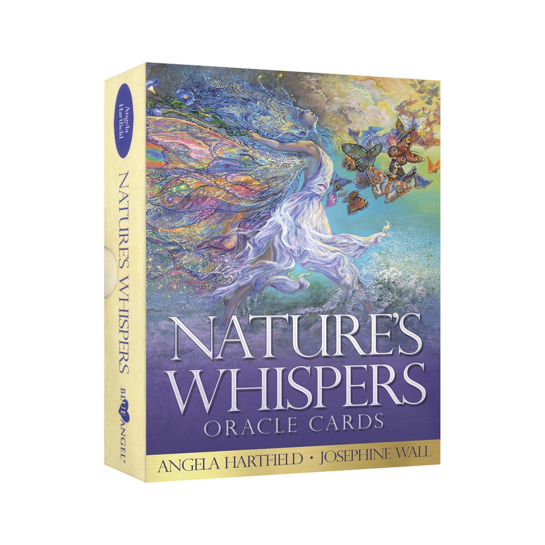大自然絮語神諭卡英文版｜Nature's Whispers Oracle Card｜50張,沉浸靈性恩典,贈中文翻譯