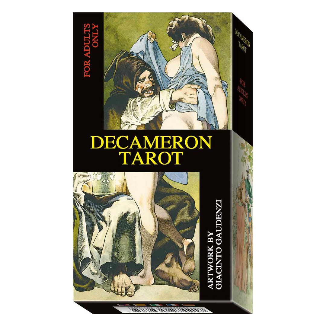 迪卡馬龍塔羅牌｜Decameron Tarot｜78張,以藝術與收藏為導向的作品,贈中文翻譯