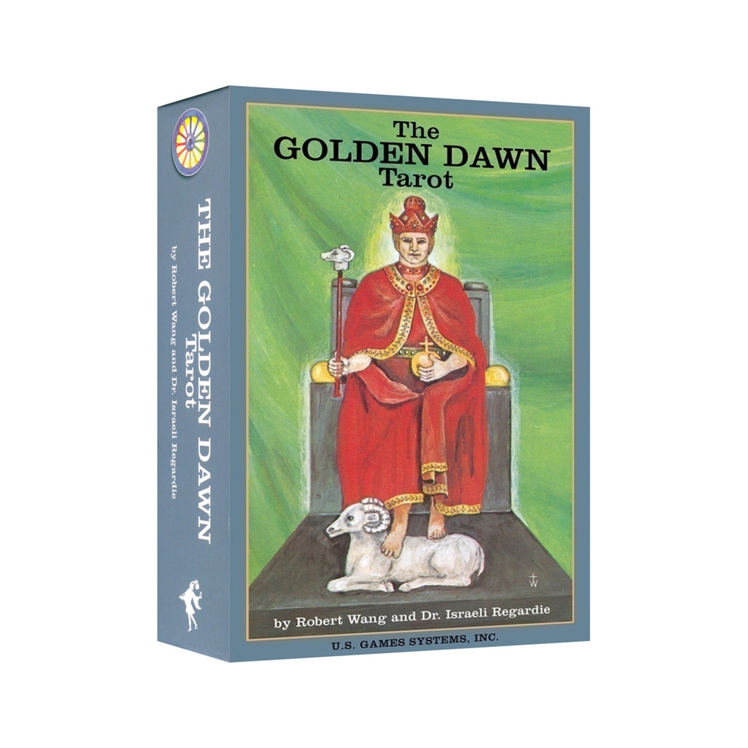 黃金黎明塔羅｜Golden Dawn Tarot Deck｜78張,揭示保存的智慧與秘密，承接古典塔羅的意涵和詮釋,贈中文翻譯