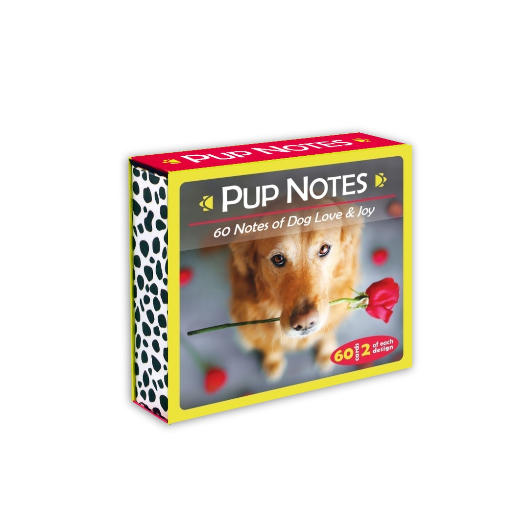趴皮狗狗勵志箋札｜Pup Notes｜60張,,贈中文翻譯