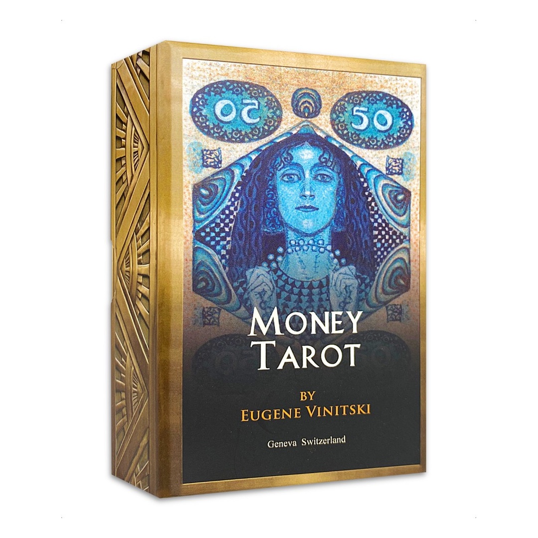 金錢塔羅｜Money Tarot Cards｜79張,取材自世界各國的紙鈔、貨幣，適合用於商業、財務方面的解讀