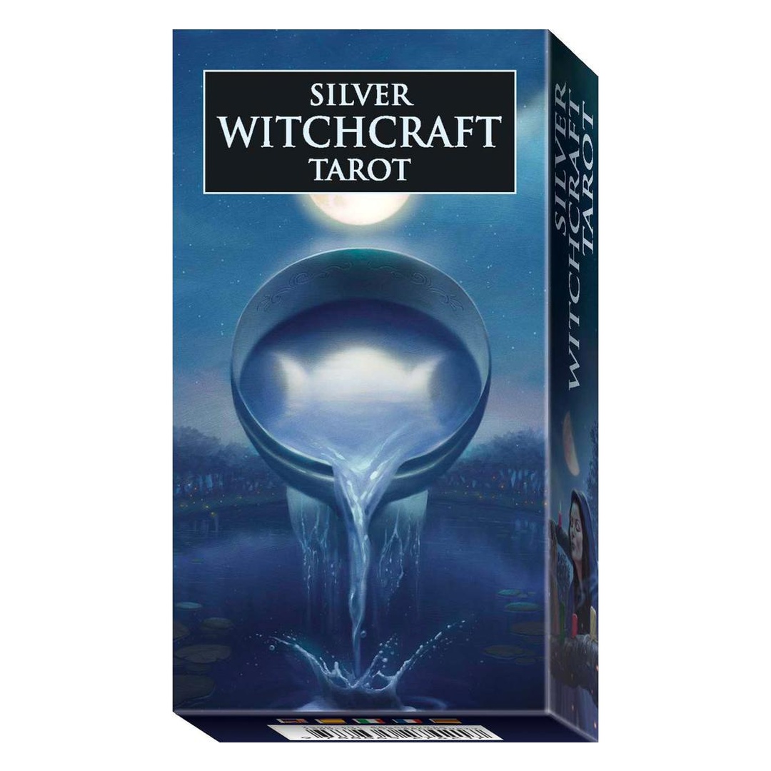 銀色巫術塔羅｜Silver Witchcraft｜78張,智慧和魔法、豐富傳統和現代異教象徵主義,贈中文翻譯