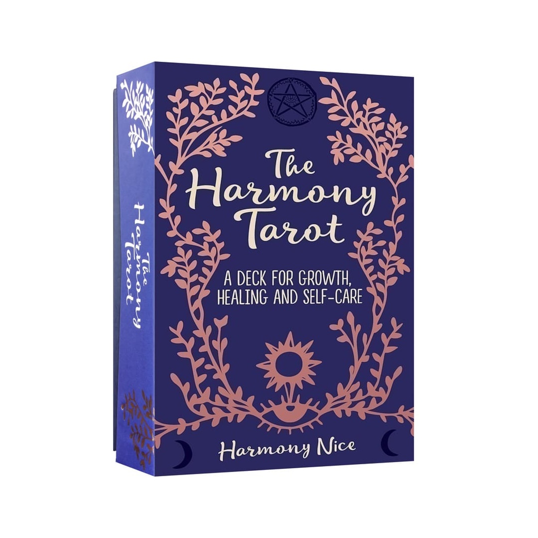 和睦塔羅牌｜The Harmony Tarot｜78張,自然界和魔幻界的元素威卡奧祕,贈中文翻譯