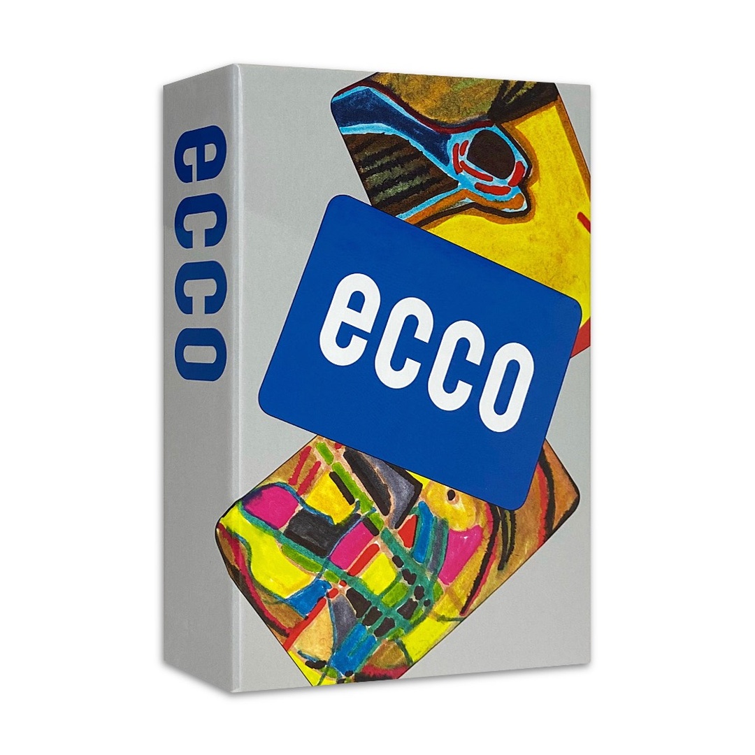 抽象卡｜Ecco｜99張,OH卡系列德國原廠進口,想像力透過未定義的模糊探索混沌思緒,贈中文翻譯