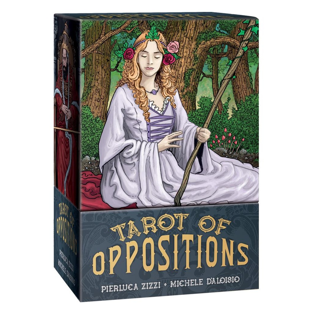 對立面塔羅牌｜Tarot of Oppositions｜78張,面對二元表象,開啟正反合自我辯證之旅,贈中文翻譯