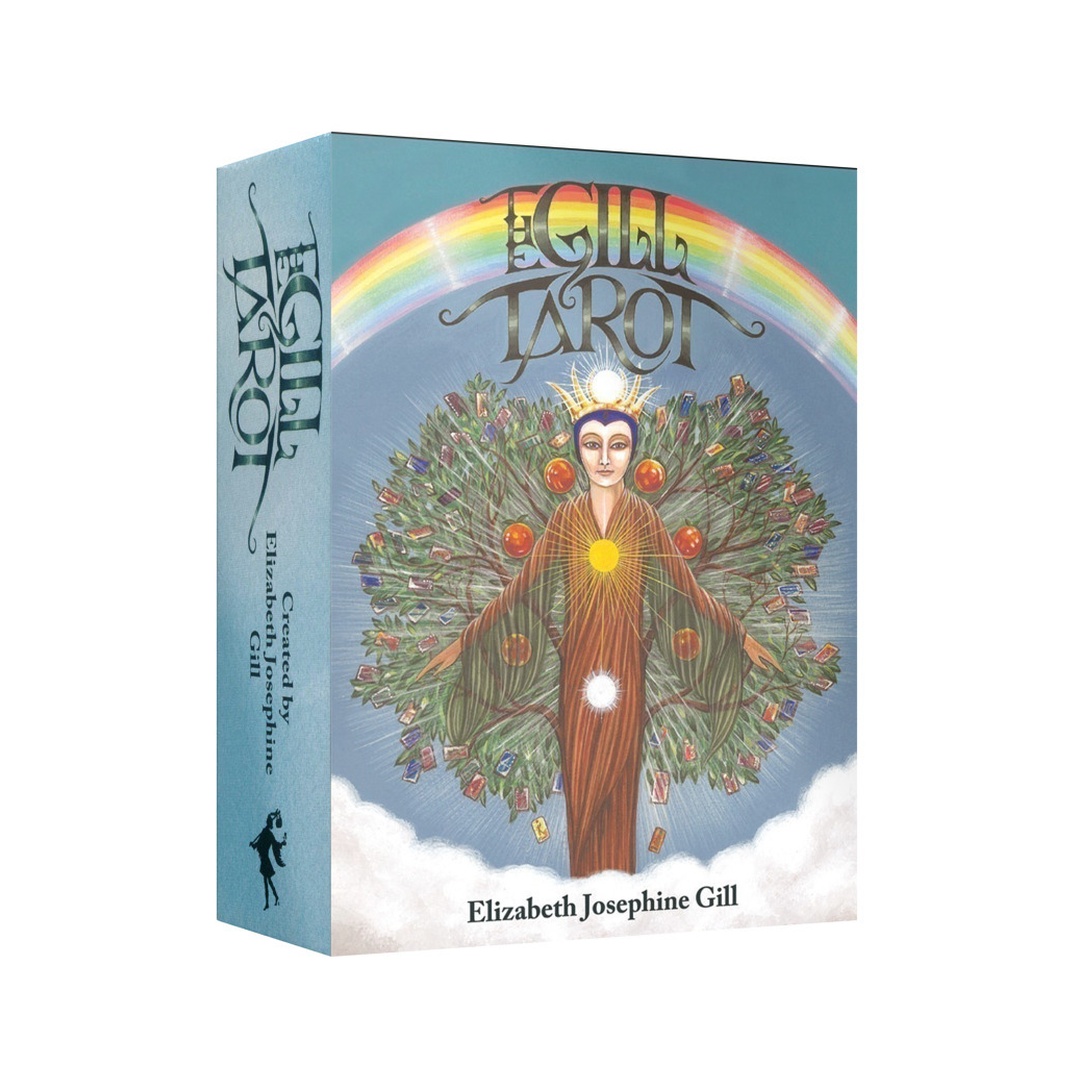 吉爾塔羅牌｜The Gill Tarot Deck｜80張,以卡巴拉生命樹作為基礎並遵循托特塔羅牌系統結構,贈中文翻譯