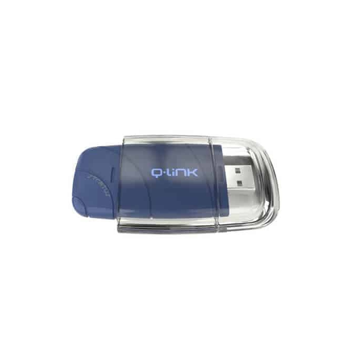 Q-LINK USB量子光罩加強版 - 藍色