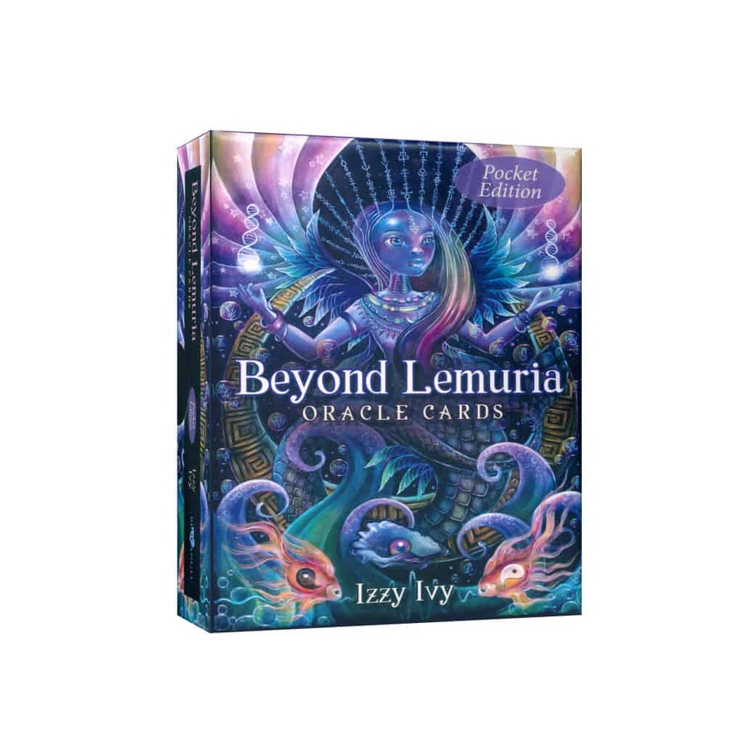 口袋版發現列穆尼亞神諭卡｜Pocket Beyond Lemuria｜56張,將陰影轉化為光,架起二元性的橋樑,啟發地球的天堂,贈中文翻譯