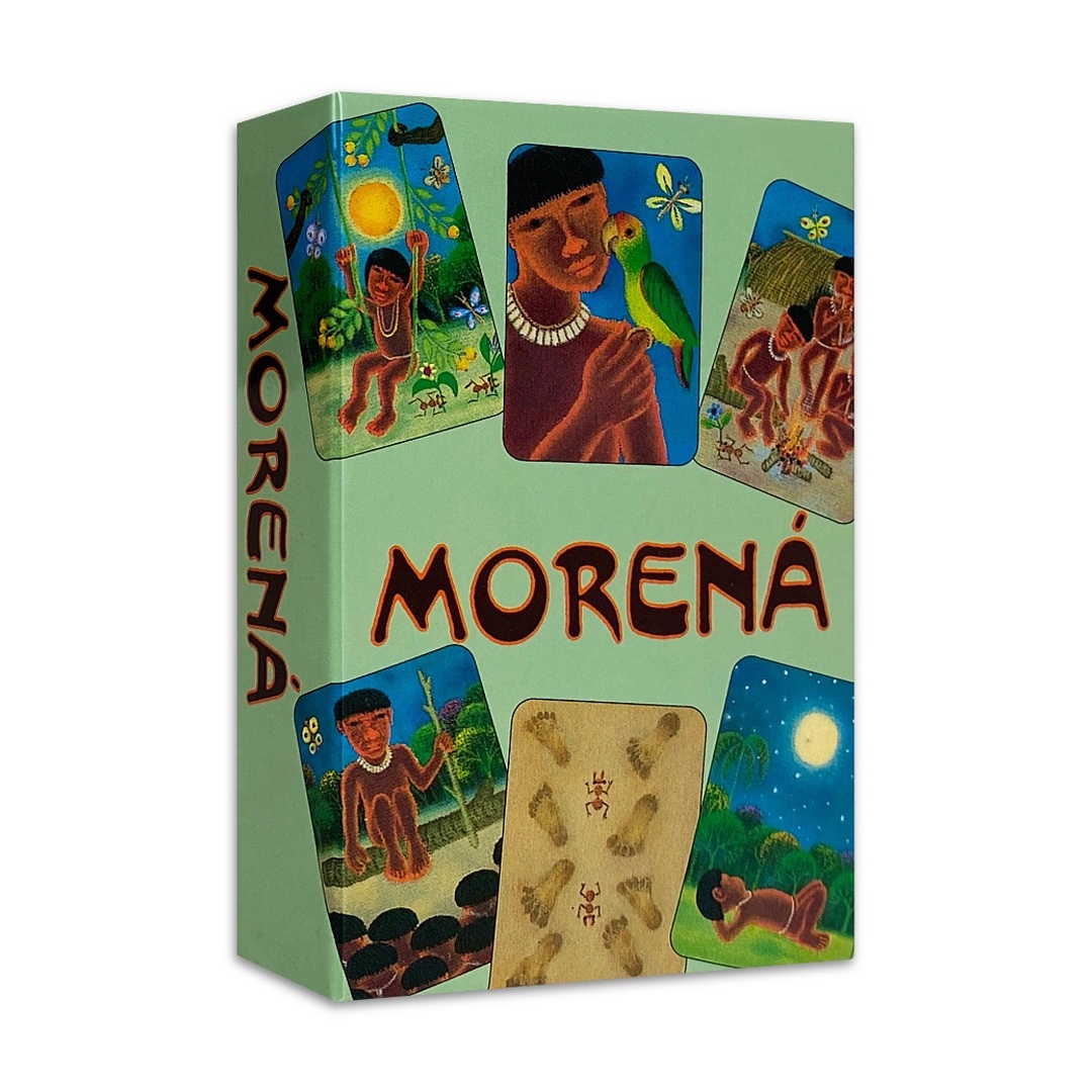 土著卡｜Morená｜110張,OH卡系列德國原廠進口,巴西叢林部落生活趣味連結,贈中文翻譯