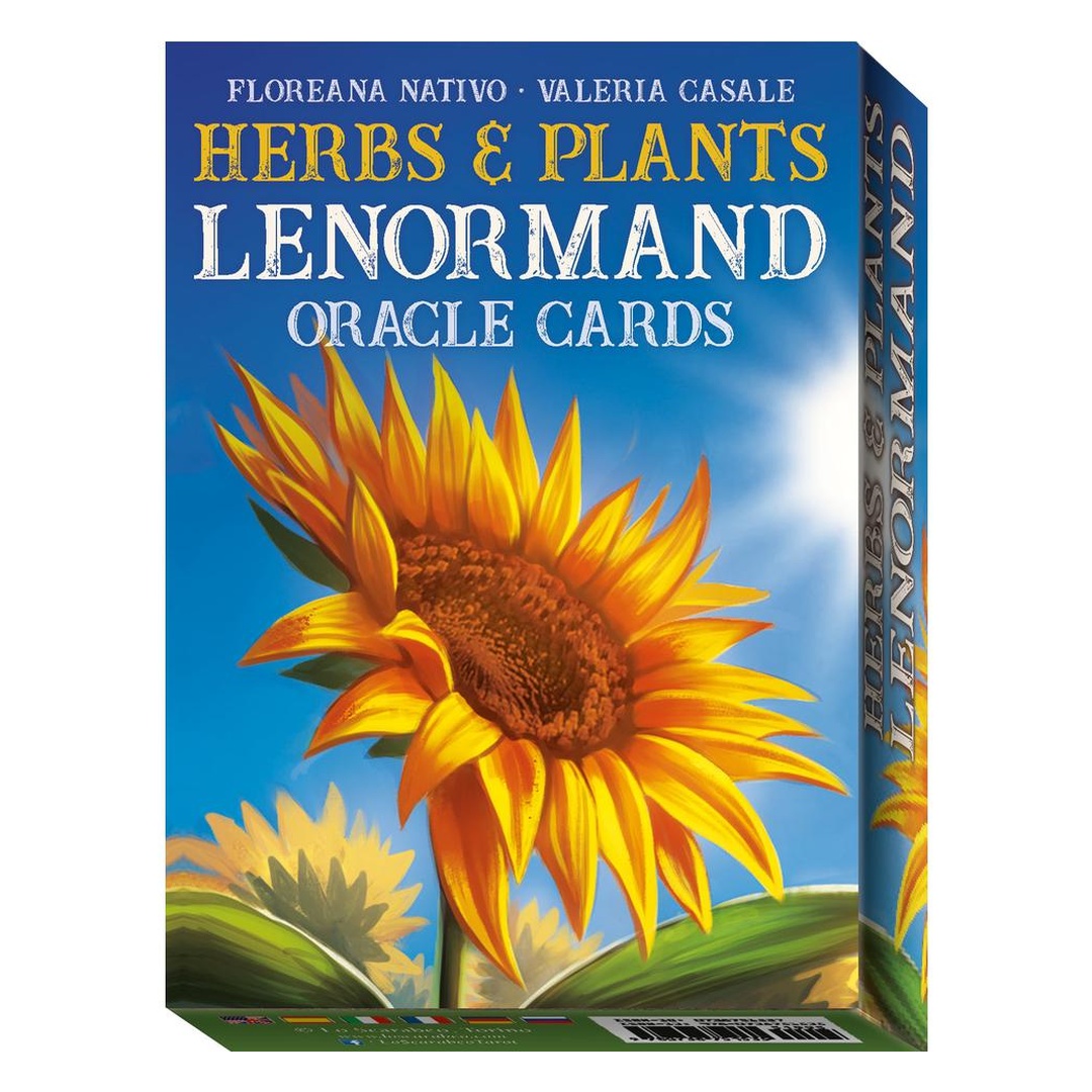 藥草植物雷諾曼指引卡｜Herbs And Plants Lenormand Oracle Cards｜36張,贈中文翻譯