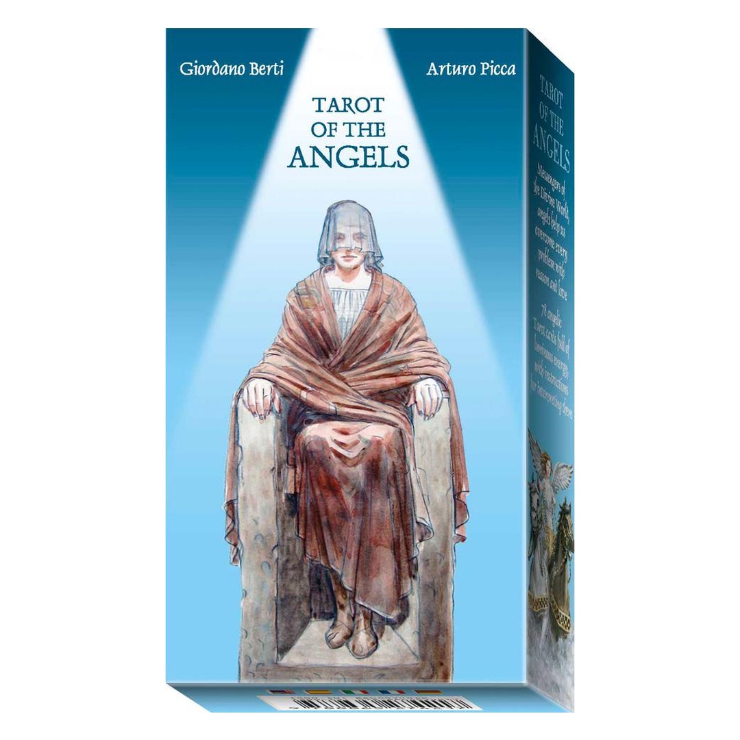 聖甲蟲天使塔羅牌｜Tarot Of The Angels｜78張,畫中角色表情、動作細膩豐富,贈中文翻譯