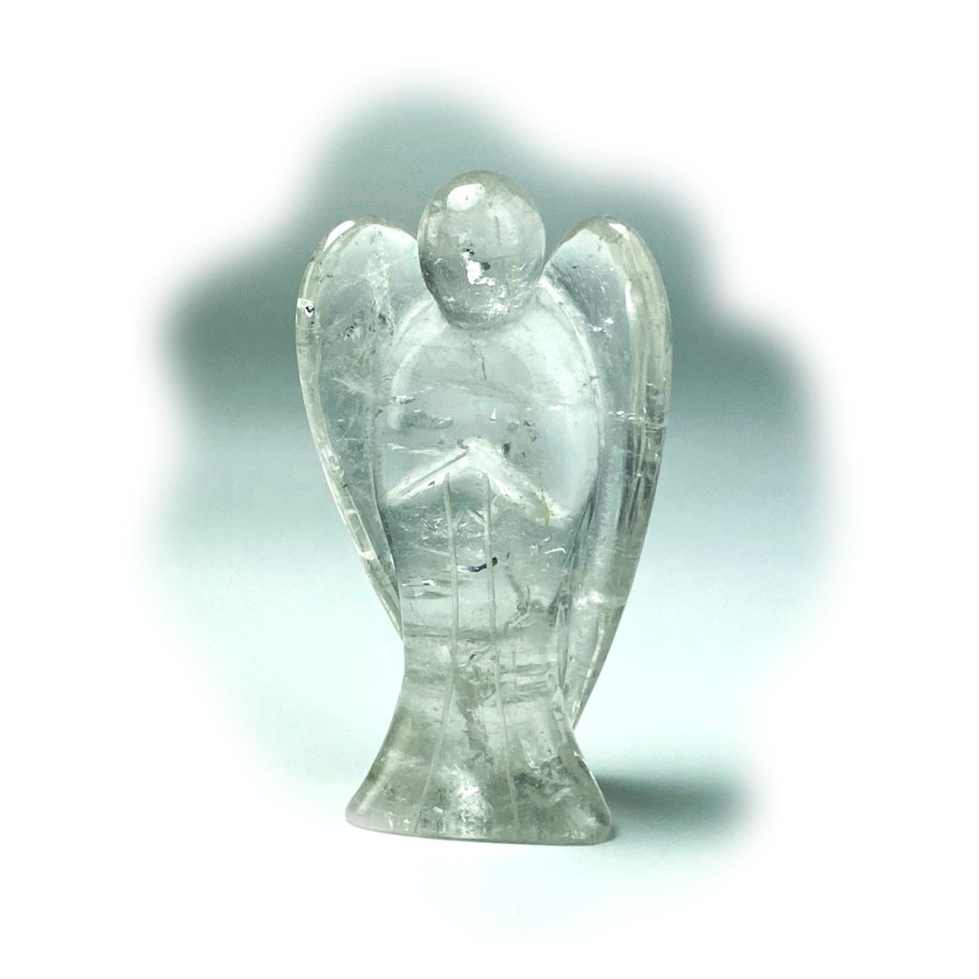 白水晶天使 7cm｜此為手工品，採隨機出貨｜