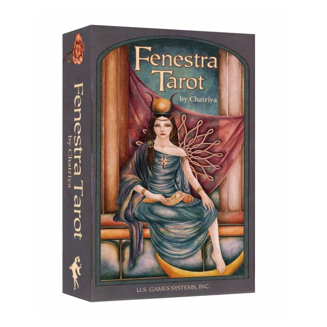 窗景塔羅｜Fenestra Tarot｜78張,拓展心靈視角看見生命意義,贈中文翻譯