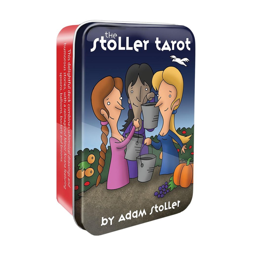史托樂塔羅｜Stoller Tarot in a tin｜78張,,贈中文翻譯
