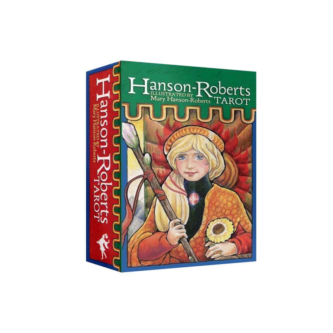 漢生羅伯特塔羅｜Hanson Roberts Tarot｜78張,以傳統偉特作為延伸，令人愉快的圖像繪風,贈中文翻譯