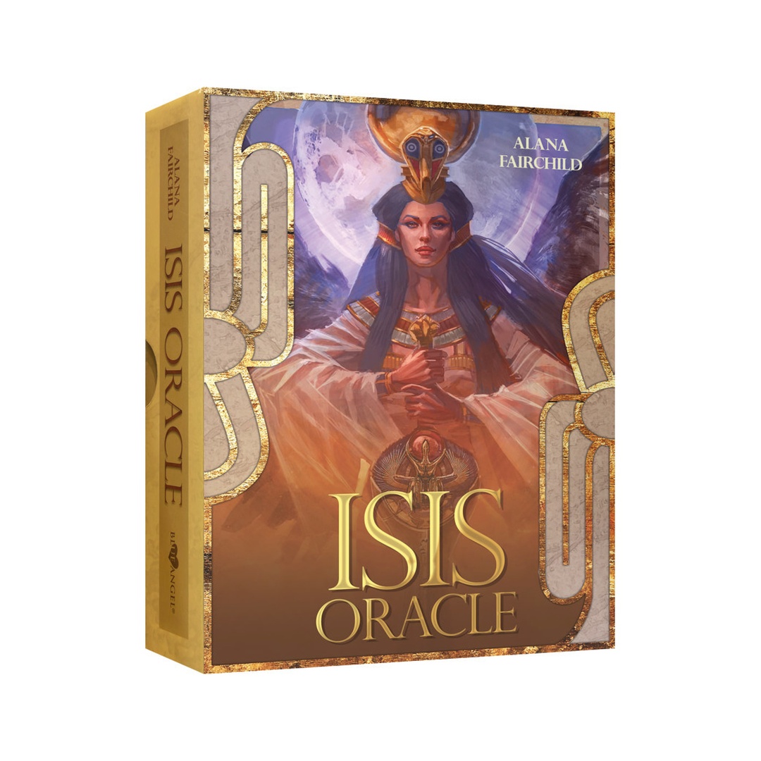 艾希絲神諭卡英文版｜Isis Oracle Cards｜44張,喚醒你內在的神聖女祭司,贈中文翻譯