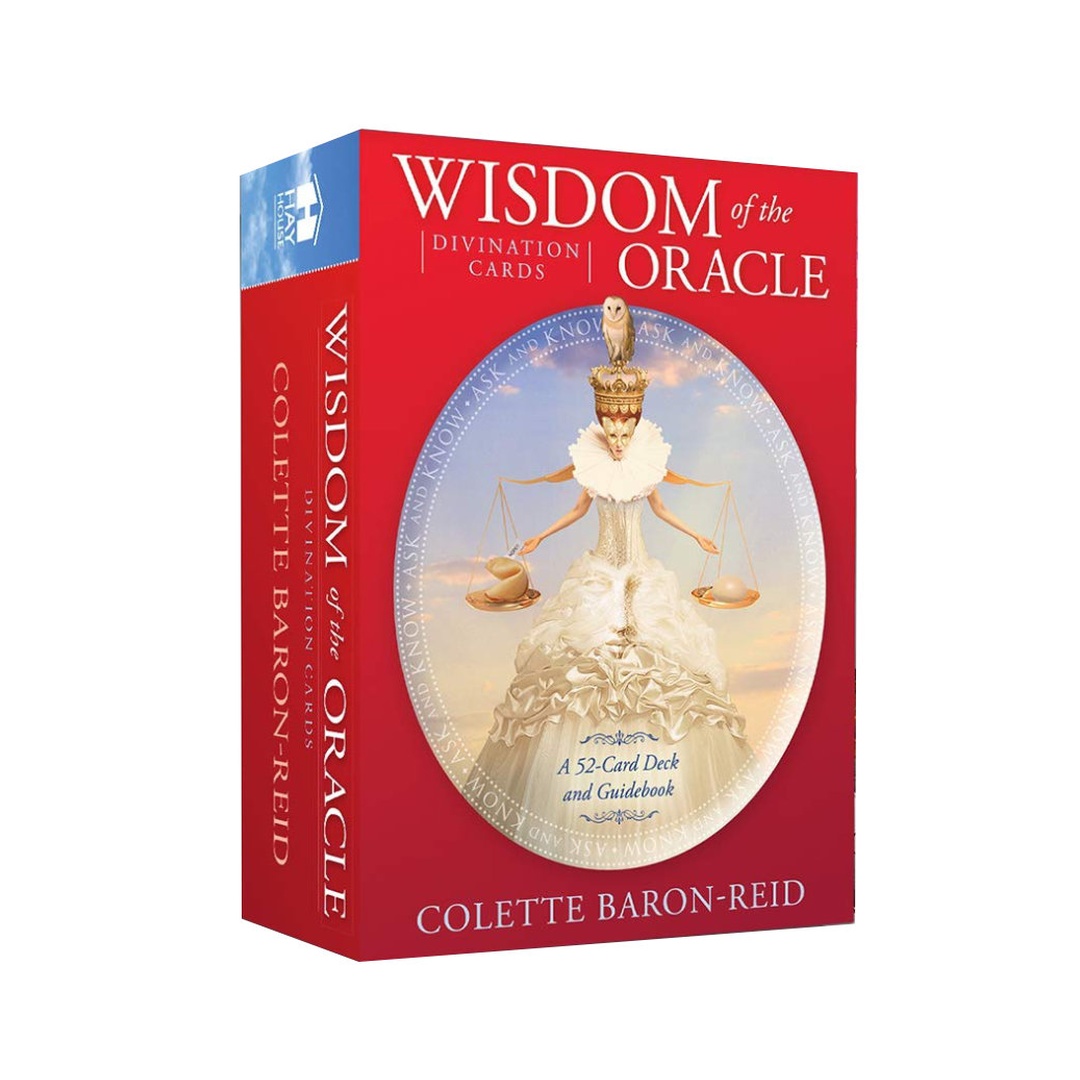 智慧神諭占卜卡英文版｜Wisdom Of The Oracle Divination Cards｜52張,解讀人生旅途所有訊息、探討生命意義、通往安寧、使命、豐盛以及愛,贈中文翻譯