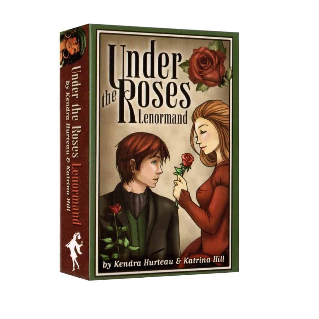 玫瑰秘境雷諾曼卡｜Under The Roses Lenormand｜39張,帶有法式浪漫風情,贈中文翻譯