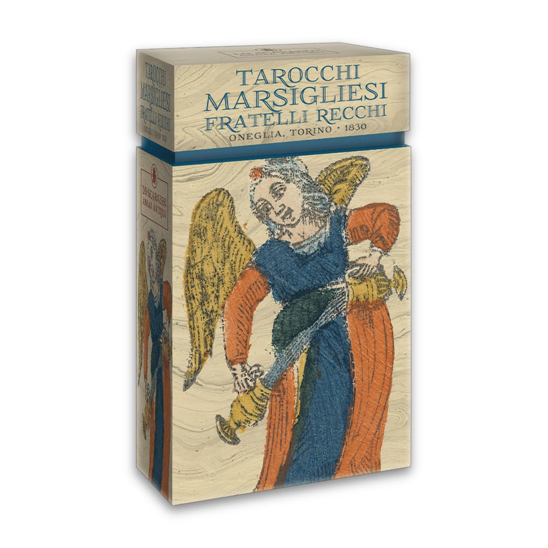 馬賽塔羅牌雷基兄弟 - 奧內利亞｜Tarocchi Marsigliesi Fratelli Recchi - Oneglia｜78張,經典限量復古版本,贈中文翻譯
