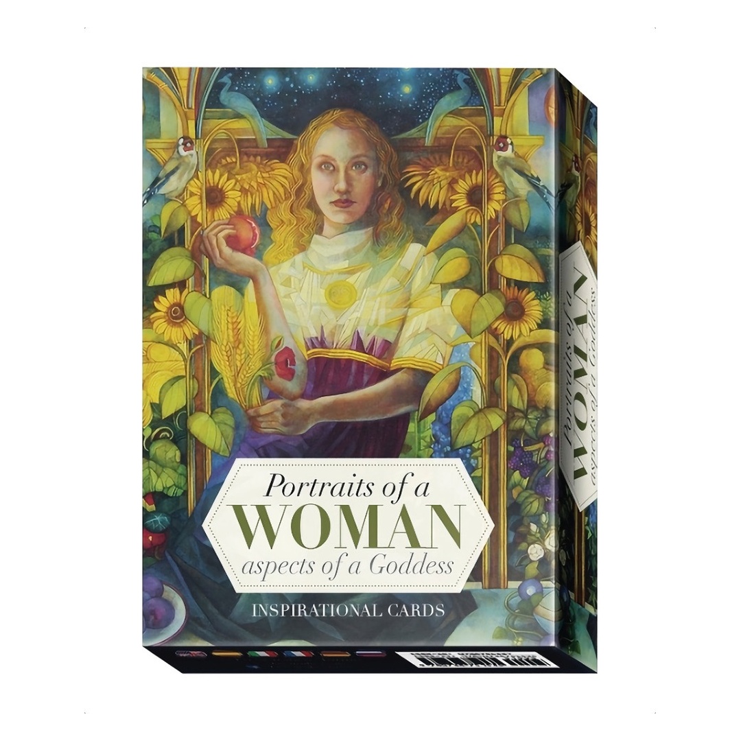 女神丰繪靈感卡｜Portraits of a Woman Aspects of a Goddes｜45張,贈中文翻譯
