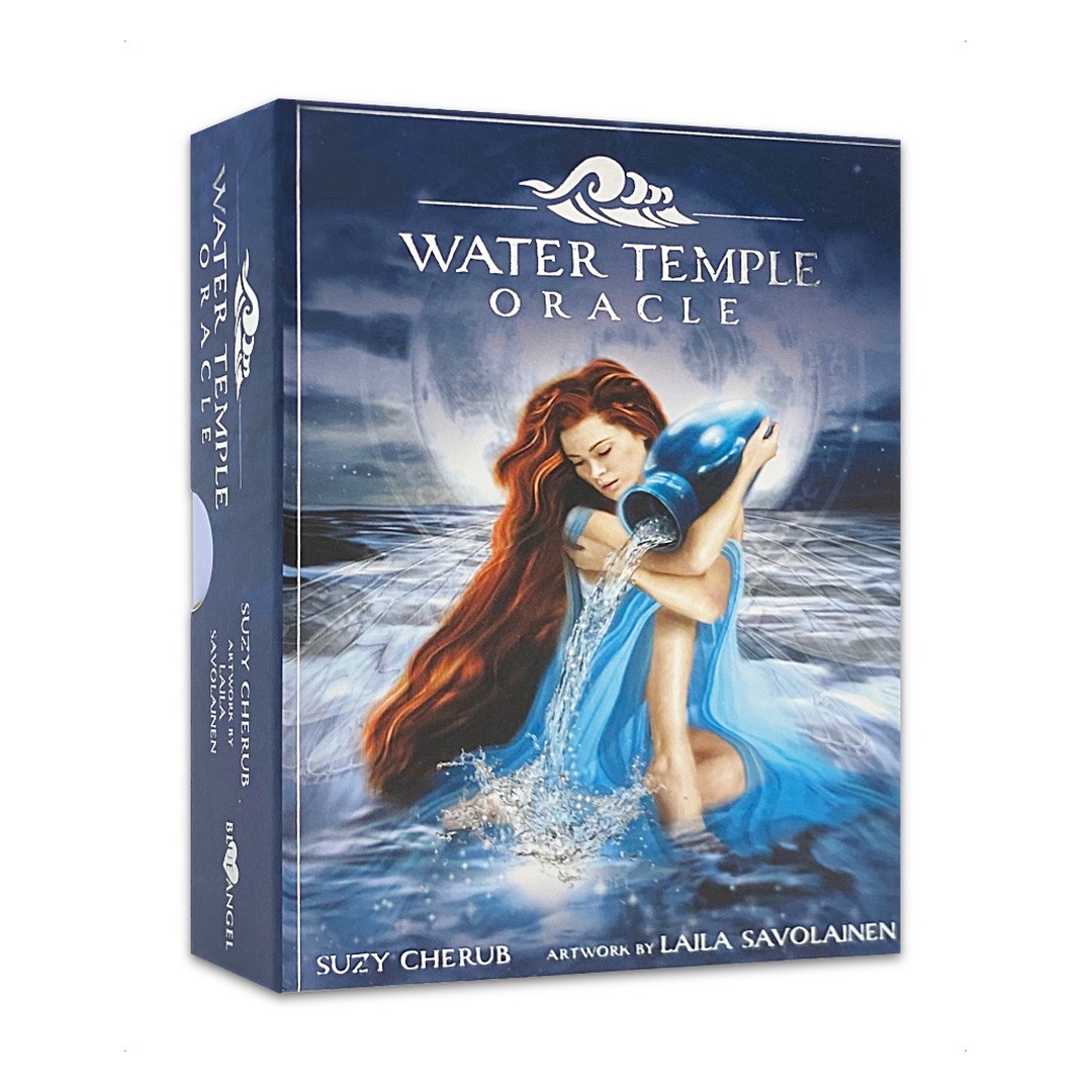 水神殿諭言卡｜Water Temple Oracle｜44張,補給、繁榮和流動,贈中文翻譯