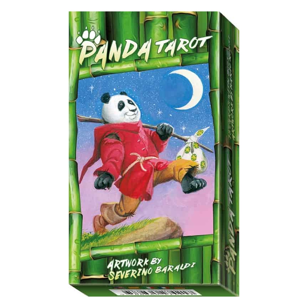 熊貓塔羅｜Panda Tarot｜78張,靈魂療癒、振奮，照亮初心笑容,贈中文翻譯
