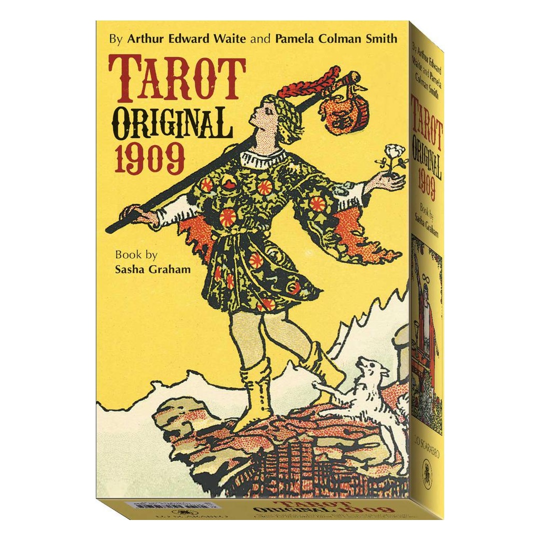 1909年原始塔羅典藏豪華盒裝版｜Tarot Original 1909 Kit｜78張,大膽而輝煌的經典之作,贈中文翻譯
