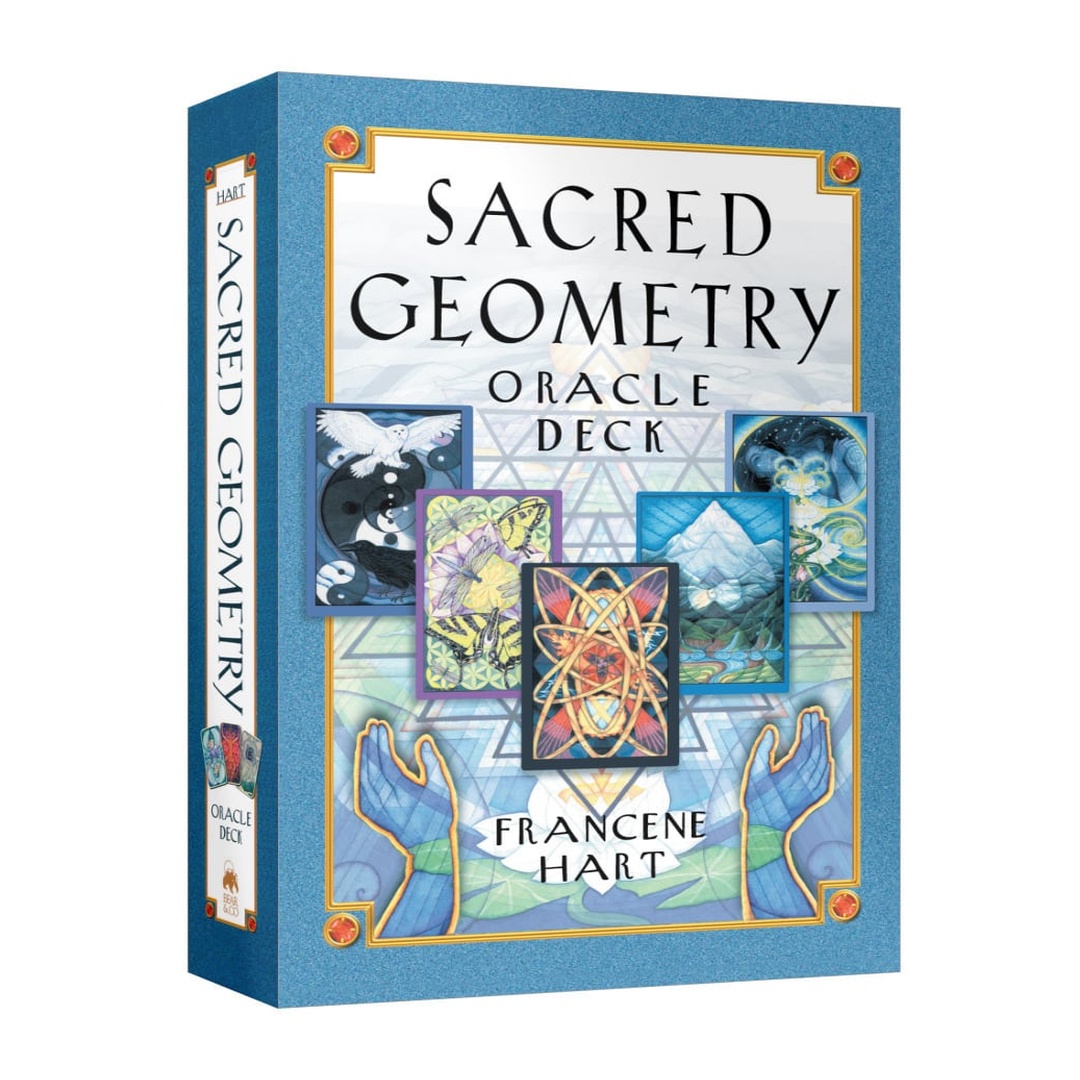 神聖幾何神諭卡｜Sacred Geometry Oracle Deck｜64張,平衡能量場，進入更高層次意識,贈中文翻譯
