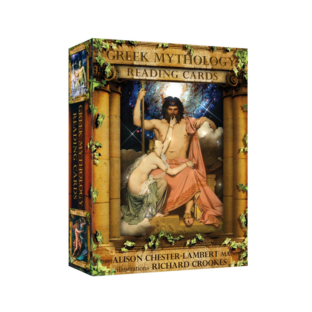 希臘神話解讀卡|Greek Mythology Reading Cards|50張,,贈中文翻譯