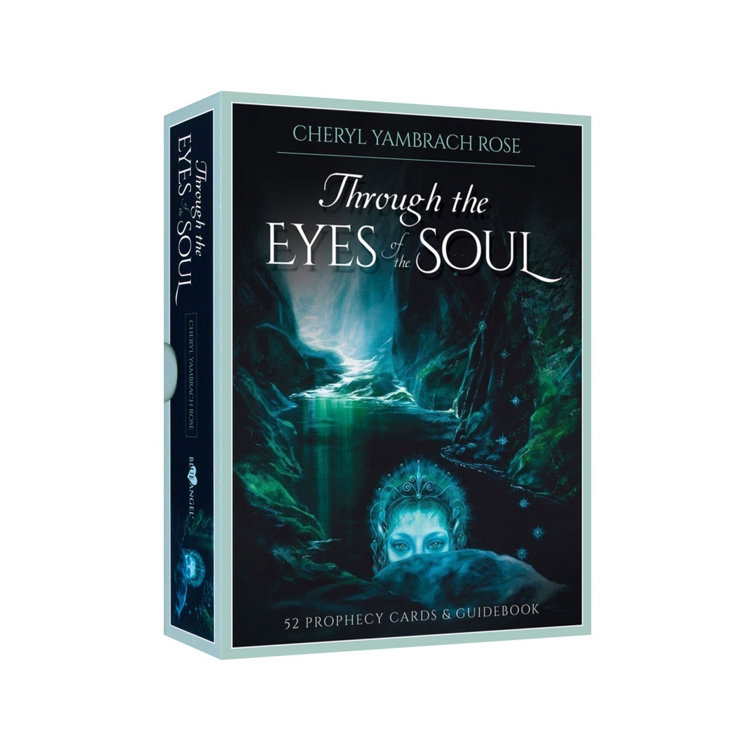 透過靈魂之眼｜Through The Eyes Of The Soul｜52張,打開光和意識體驗，從眼睛進入神話、神聖場域、超凡維度，開啟內在更遼闊視野,贈中文翻譯