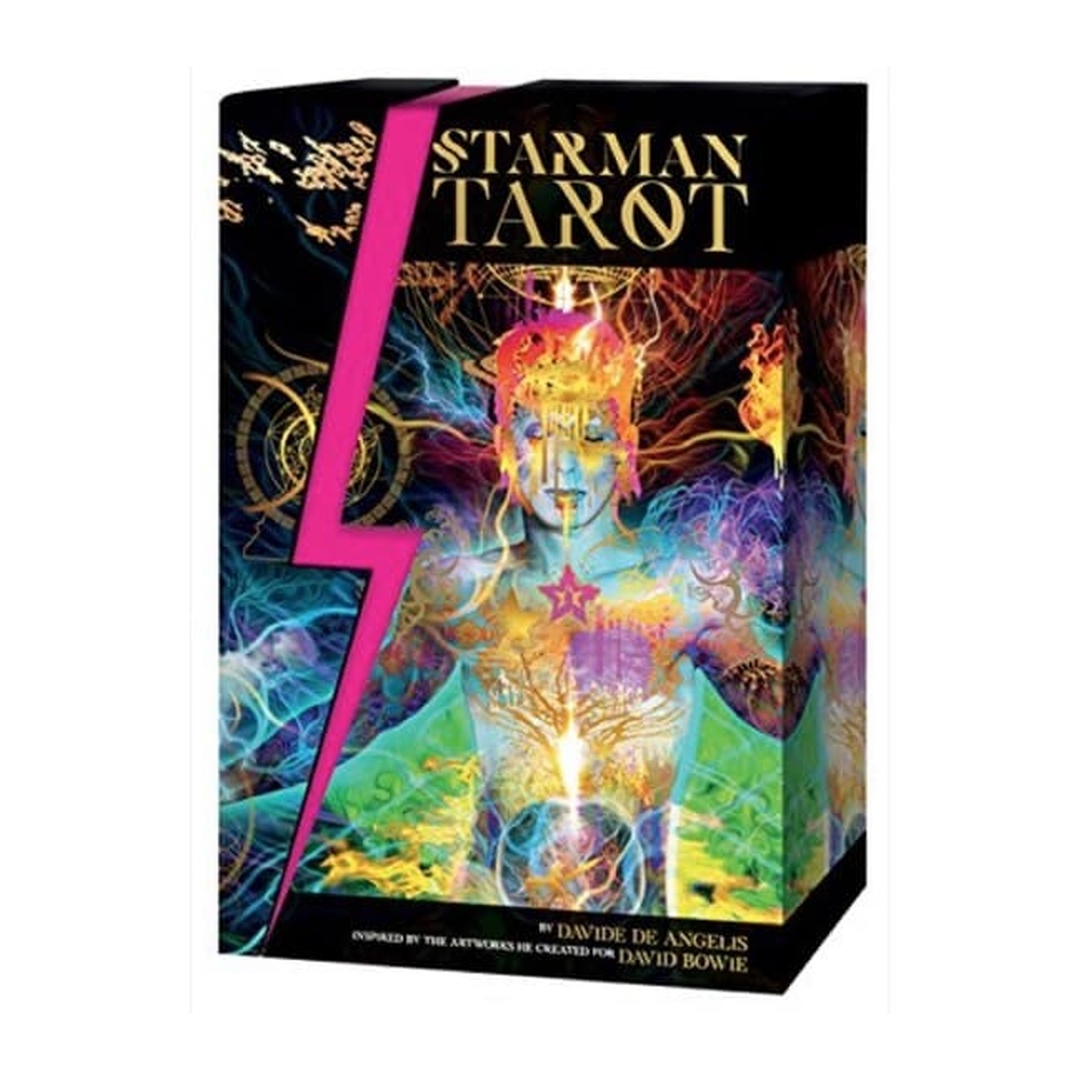 星際旅人塔羅豪華盒裝版｜Starman Tarot Kit｜78張,源自於古代系統,高度創新和非常生動地演化蛻變,贈中文翻譯