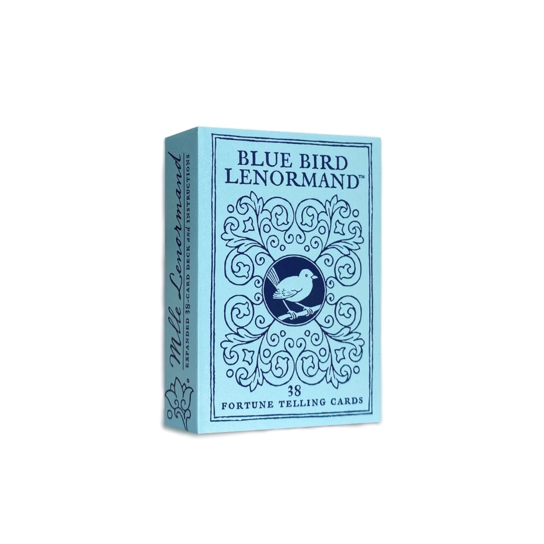 青鳥雷諾曼｜Blue Bird Lenormand｜38張,再現18、19中古世紀風格畫作,擴充全新改版,贈中文翻譯