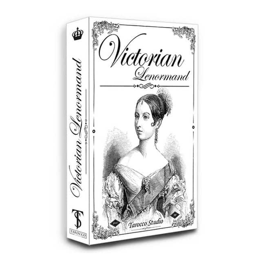 維多利亞雷諾曼｜Victorian Lenormand｜黑白風格的華麗牌卡
