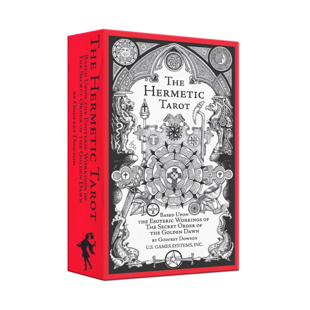 煉金術塔羅｜The Hermetic Tarot｜78張,透露黃金黎明的秘密秩序及許多深奧運作,贈中文翻譯