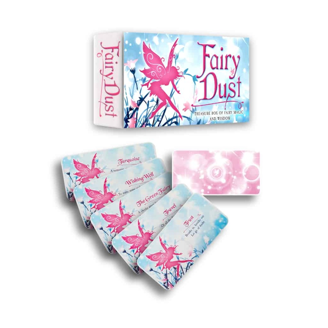仙子靈念_珠玉集｜Fairy Dust Inspiration Cards｜40張,,贈中文翻譯