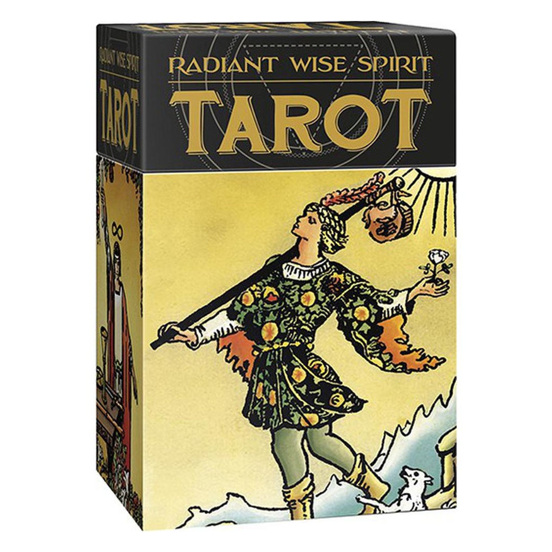 偉特增彩智慧靈性塔羅｜Radiant Wise Spirit Tarot｜78張,從過去汲取智慧回到現代融合成新舊合一,贈中文翻譯