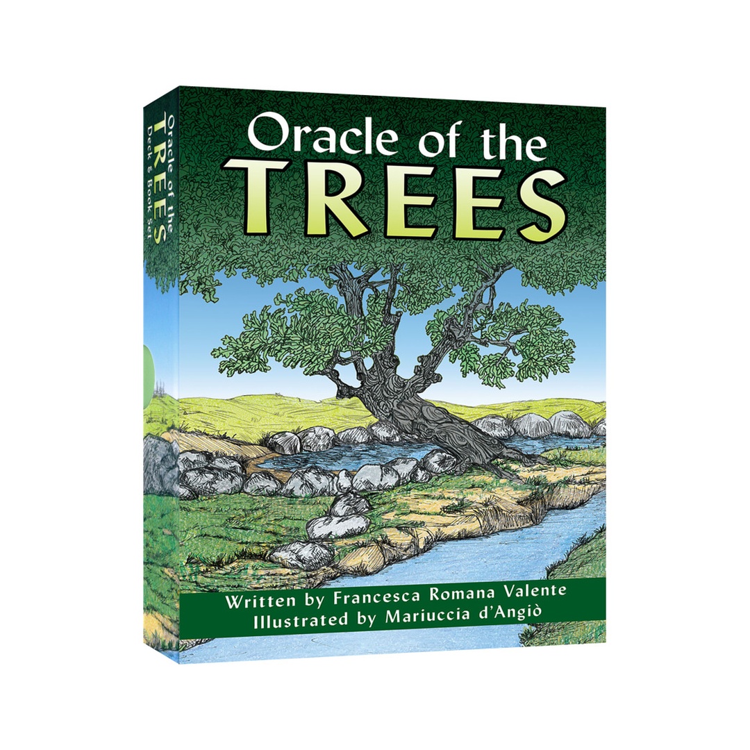 綠樹神諭卡｜Oracle Of The Trees｜32張,跟著牌卡進行一場神聖樹木巡禮,贈中文翻譯