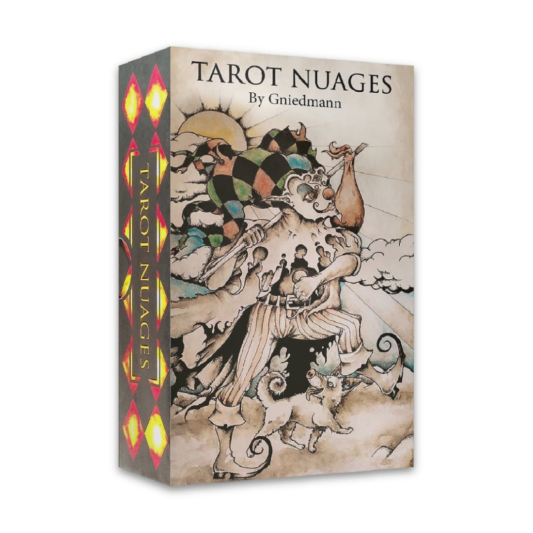 雲峰塔羅｜Tarot Nuages｜79張,遠方國境努亞斯，馬賽風格萬神殿,贈中文翻譯