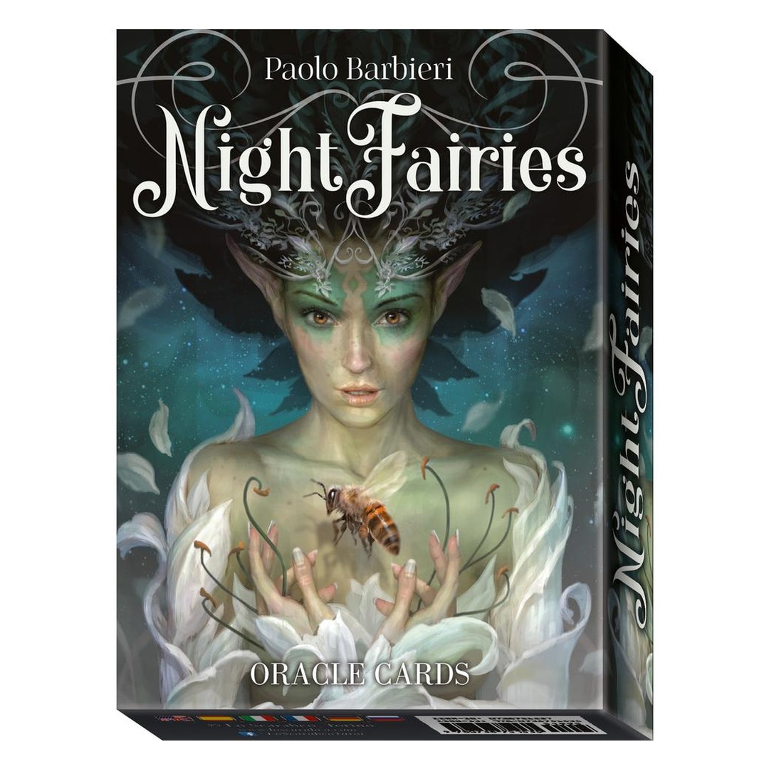 巴爾比里·夜精靈神諭卡｜Night Fairies Oracle｜32張,充滿魔幻、靈感、純粹而燦爛奇蹟的世界,贈中文翻譯