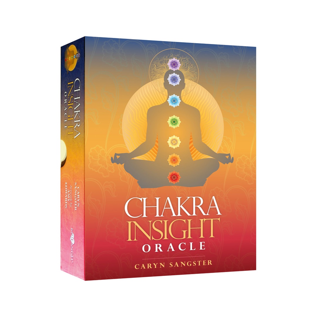脈輪洞見卡｜Chakra Insight Oracle｜49張,,贈中文翻譯