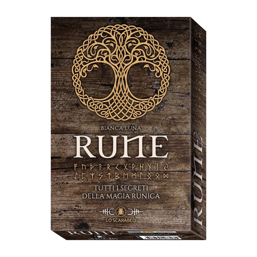 盧恩符文套組｜Rune Kit (new edition)｜25個,發現古日耳曼字母魔法的秘密,贈中文翻譯