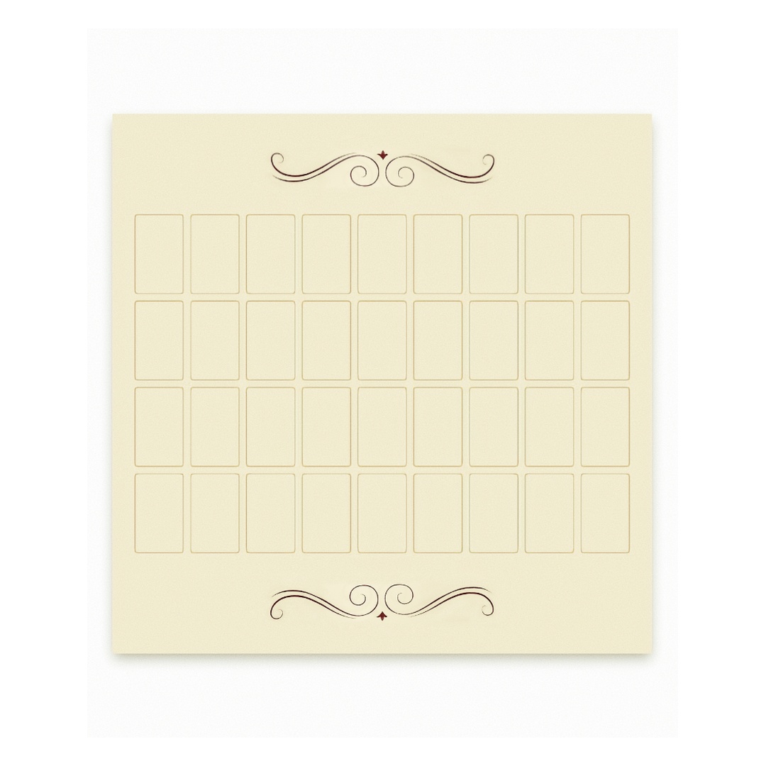 GT大牌陣雷諾曼桌布｜Grand Tableau Lenormand Cloth｜
