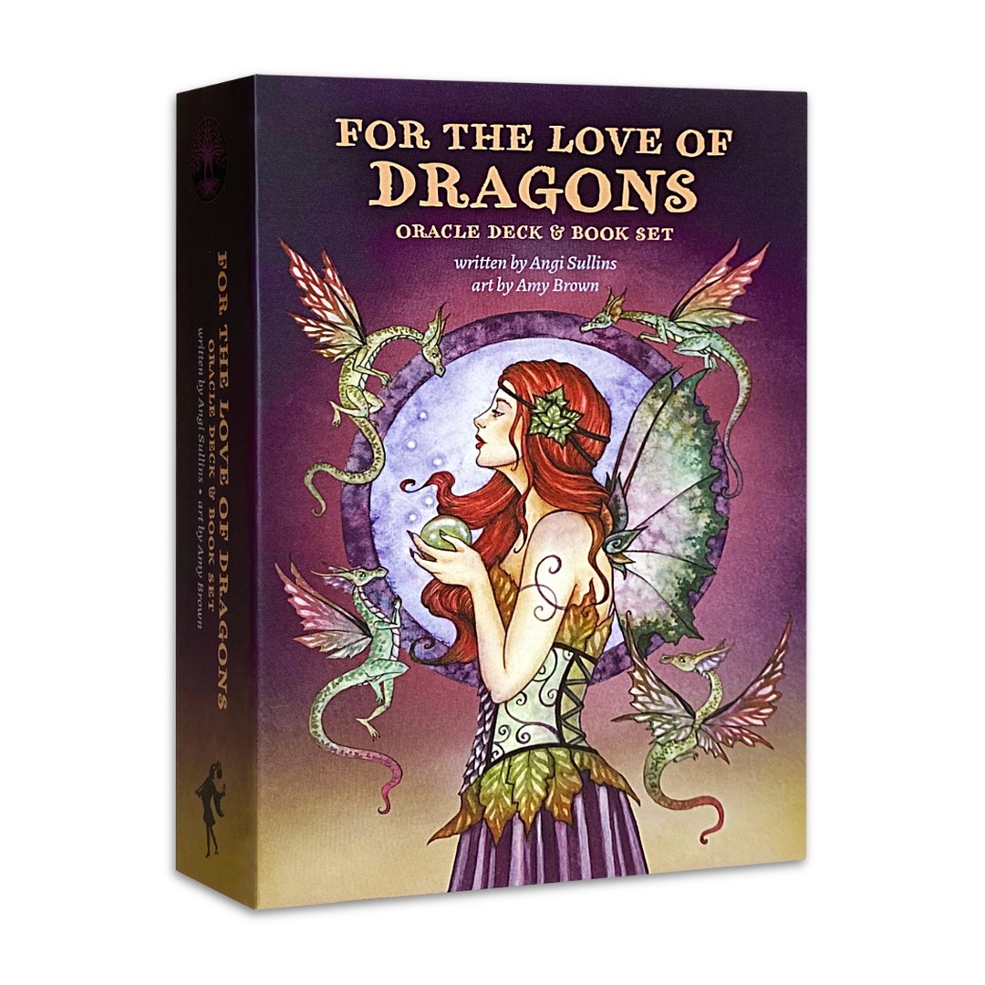 龍之愛神諭卡組｜For The Love of Dragons｜44張,仙境寓言奇幻神祕的魅力世界,贈中文翻譯