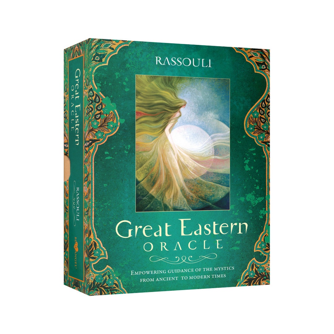 大東方神諭卡｜Great Eastern Oracle｜44張,走進孔子、古德傑夫、魯米、紀伯倫等人的心靈和智慧,贈中文翻譯