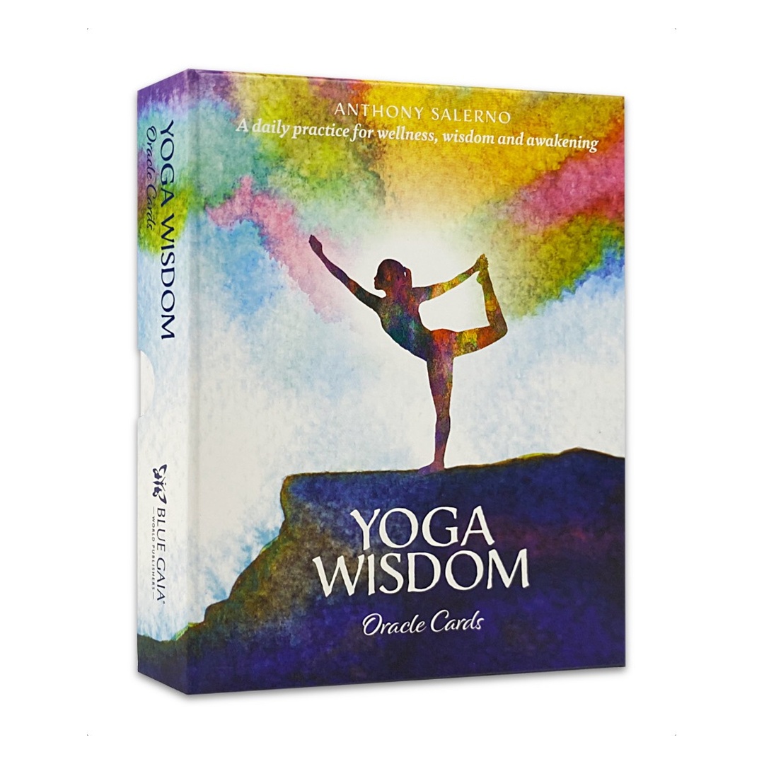 瑜伽智慧神諭卡｜Yoga Wisdom Oracle Cards｜40張,帶來平衡、意識和覺醒時刻,贈中文翻譯