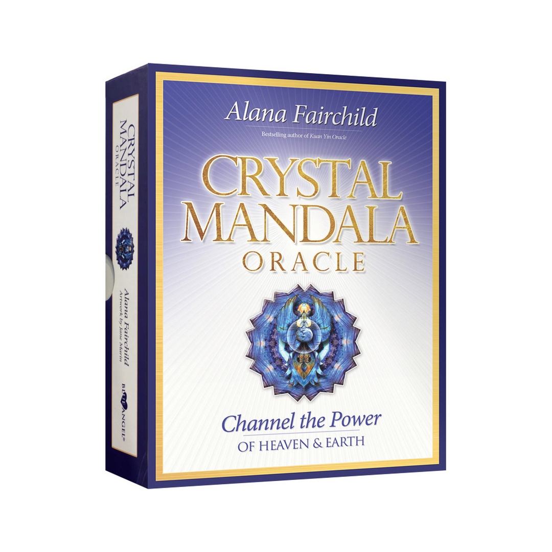 水晶曼陀羅神諭卡英文版｜Crystal Mandala Oracle｜54張,,贈中文翻譯