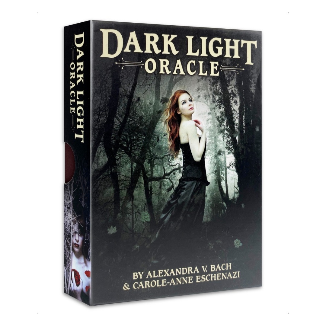 黯光神諭｜Dark Light Oracle｜40張,探索痛苦昇華朝向希望之路,贈中文翻譯